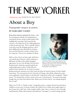About A Boy - The New Yorker