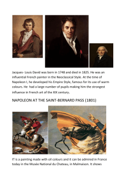 NAPOLEON AT THE SAINT