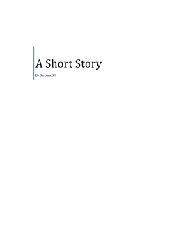 A Short Story - Beyond Eternity Promotions