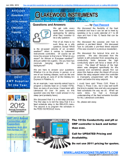2012_JUN - Lakewood Instruments