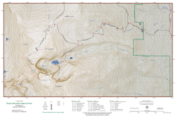 Longs Peak Trail Map - Rocky Mountain National Park