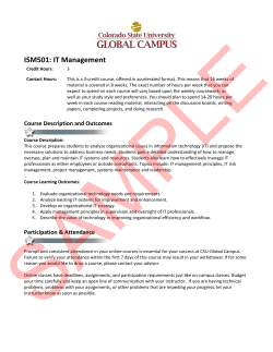 IT Management - CSU