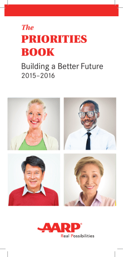 The Priorities Book 2015 - 2016