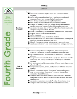 4th Grade Parent Guide