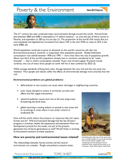 Problem - World Vision NZ