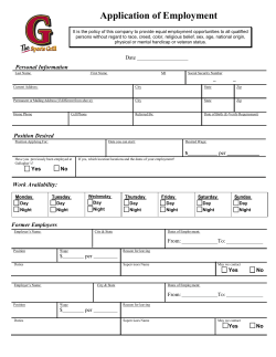 to our employment application!