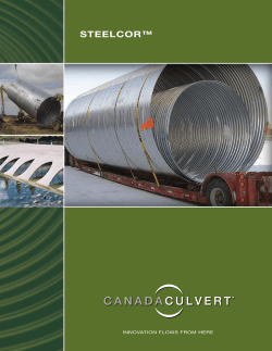 steelcor - Canada Culvert