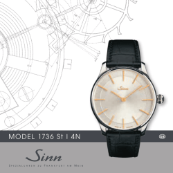 1736 I 4N MODEL 1736 St I 4N - Sinn