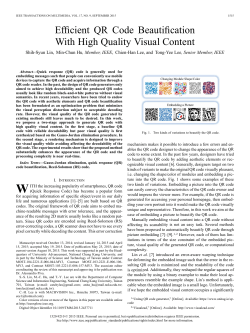 Efficient QR Code Beautification With High Quality Visual Content