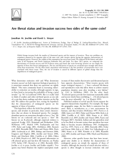 Are threat status and invasion success two sides of the same coin?