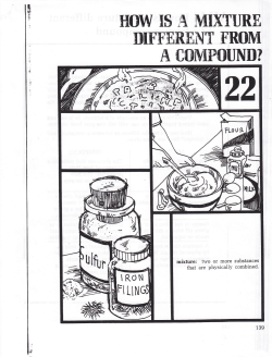 Packet:How mixture and compounds are different