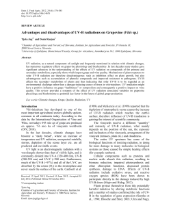 Advantages and disadvantages of UV