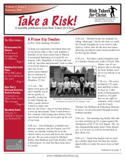 Take a Risk - February 2017