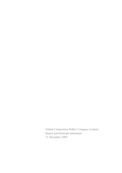 Global Connections Public Company Limited Report
