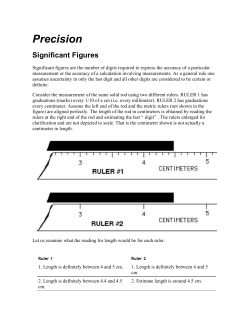 Significant Figures