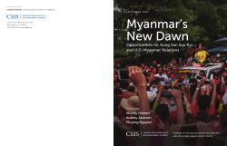 Myanmar`s New Dawn - Amazon Web Services