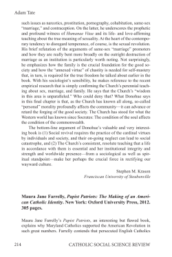 full text - Society of Catholic Social Scientists