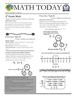 MATH TODAY