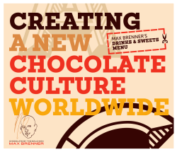 desserts - Max Brenner