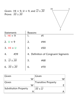 Proofs Scavenger Hunt