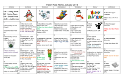 November 2001 - Vision Nursing Home