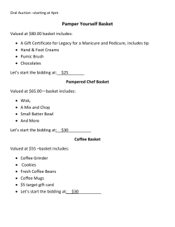 Pamper Yourself Basket