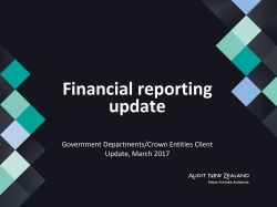 financial reporting requirements and practices