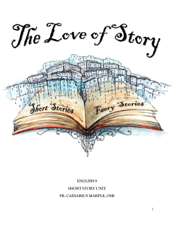 Short Story Unit Plan