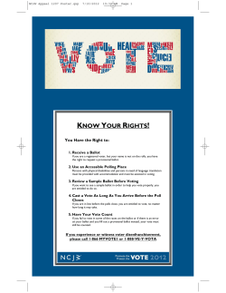 Know Your Rights Poster