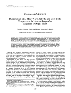 Fundamental Research Dynamics ofEEG Slow