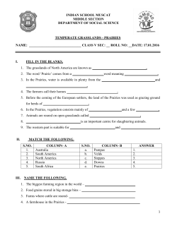 Class V-Social-Temperate Grasslands wrkst
