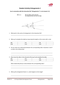 Student Activity Enlargements 1