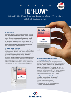 IQ FLOW - Bronkhorst