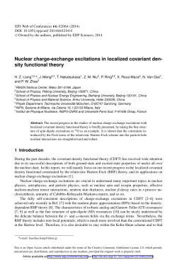 Nuclear charge-exchange excitations in localized covariant density
