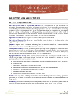 SUBCHAPTER 12.02 USE DEFINITIONS