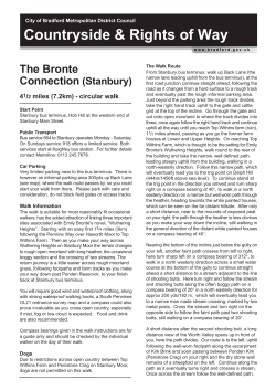 Bront&euml; Connection - Bradford Council