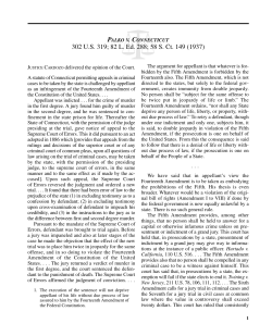Palko v. Connecticut