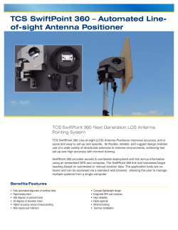TCS SwiftPoint 360 - TeleCommunication Systems, Inc.