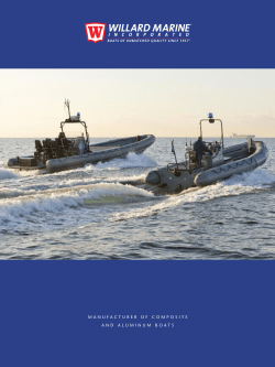 manufacturer of composite and aluminum boats