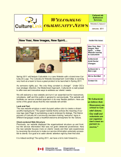January 2011 - CultureLink