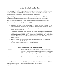 Active Reading from Day One