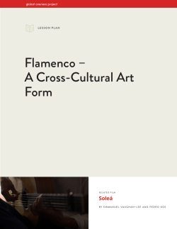 Flamenco &ndash; A Cross-Cultural Art Form