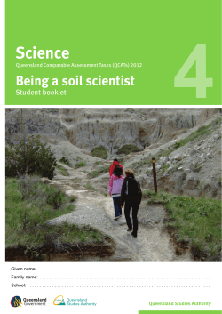 Being a soil scientist