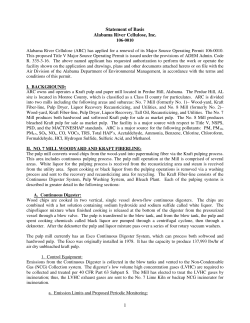 Statement of Basis - Alabama Department of Environmental