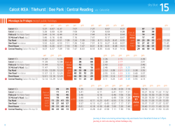 Dee Park - Reading Station
