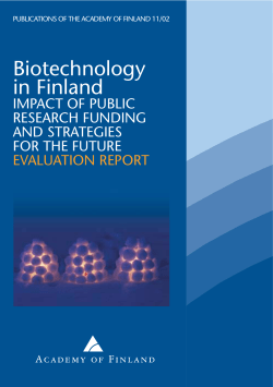 Biotechnology in Finland