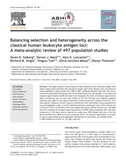 Balancing selection and heterogeneity across the classical human