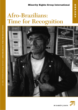 Afro-Brazilians: Time for Recognition