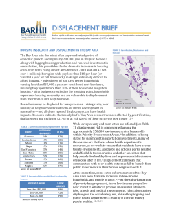 Housing Displacement BRIEF
