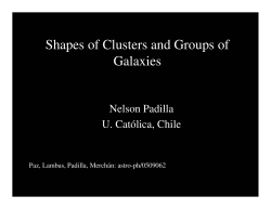 Shapes of Clusters and Groups of Galaxies: comparison between